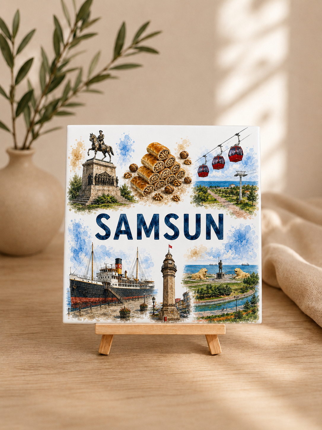 Memleket Collectie | Tegel  | Samsun