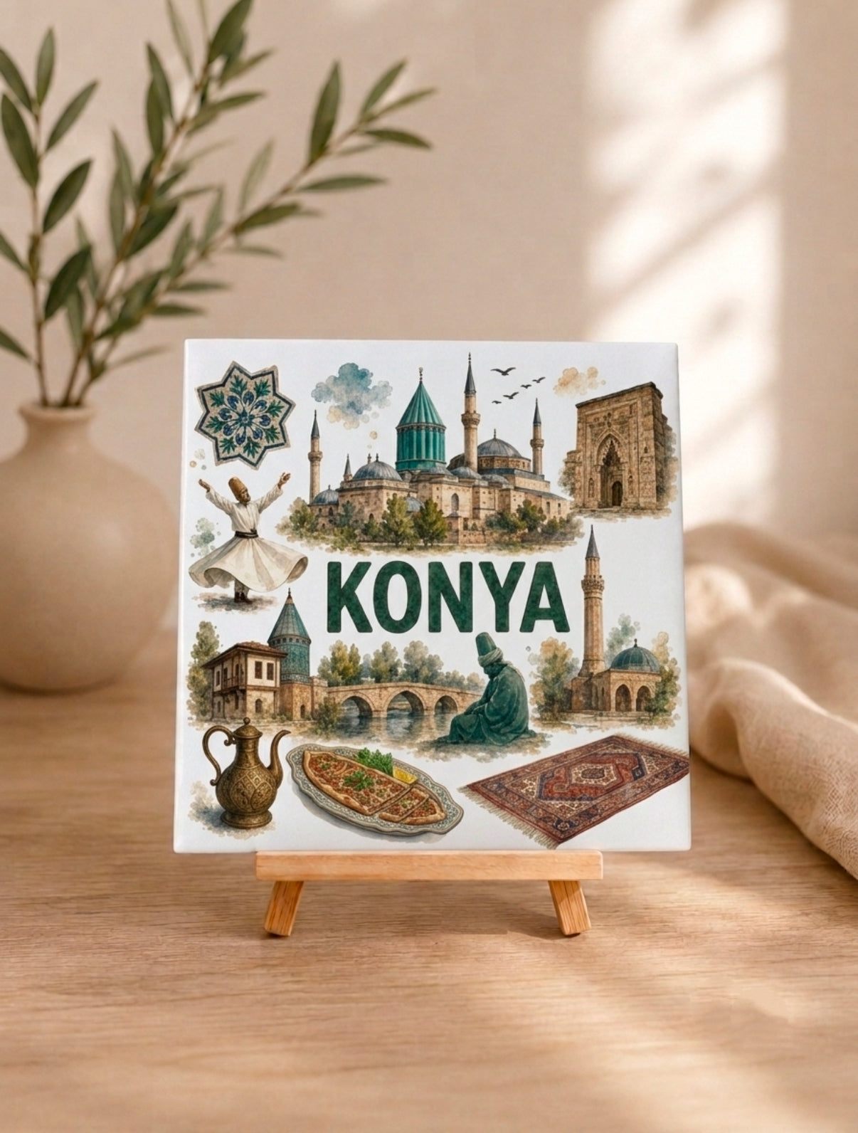 Memleket Collectie | Tegel  | Konya