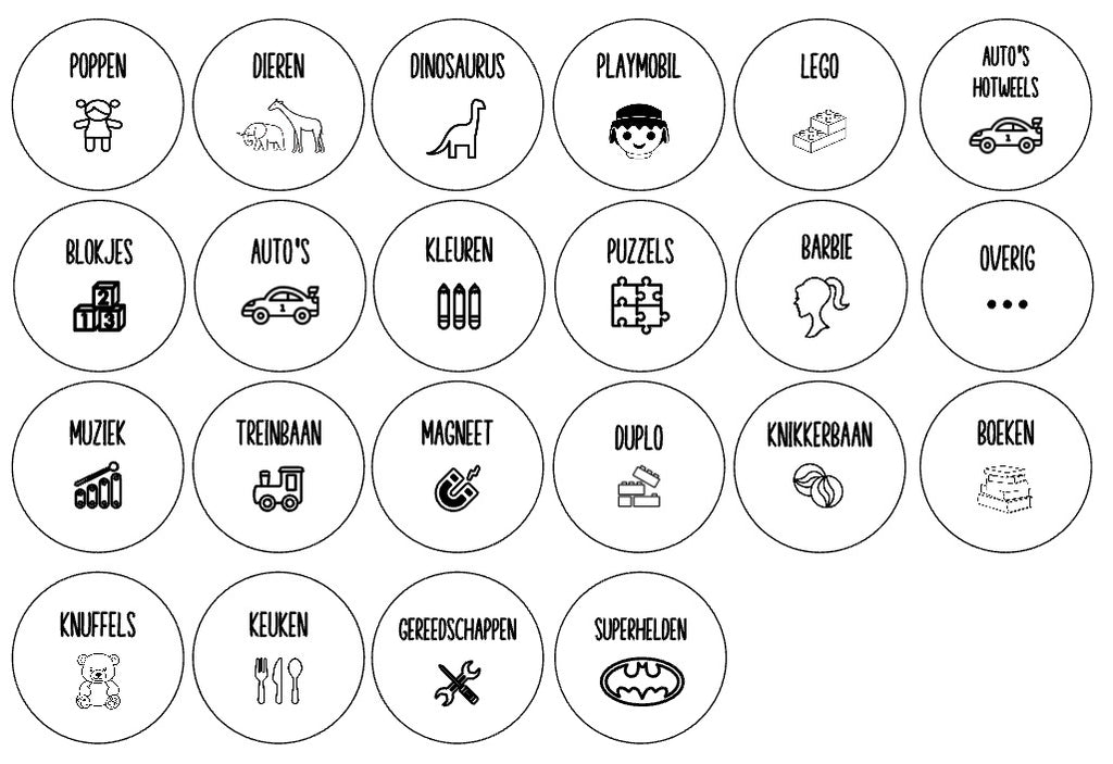 Houten Labels | Ikea Trofast Bakken