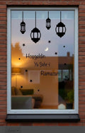Statisch Raamfolie | Hosgeldin Ya Sehr-i Ramazan